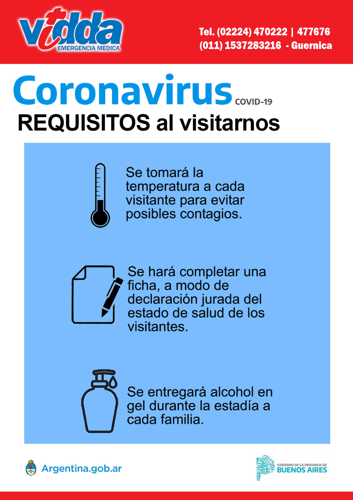 REQUISITOSvisita